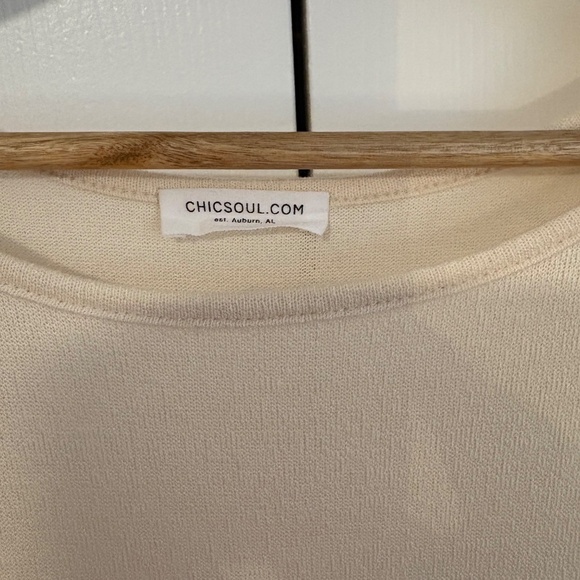 CHICSOUL Fit & Flare Top, 3X - Picture 2 of 7